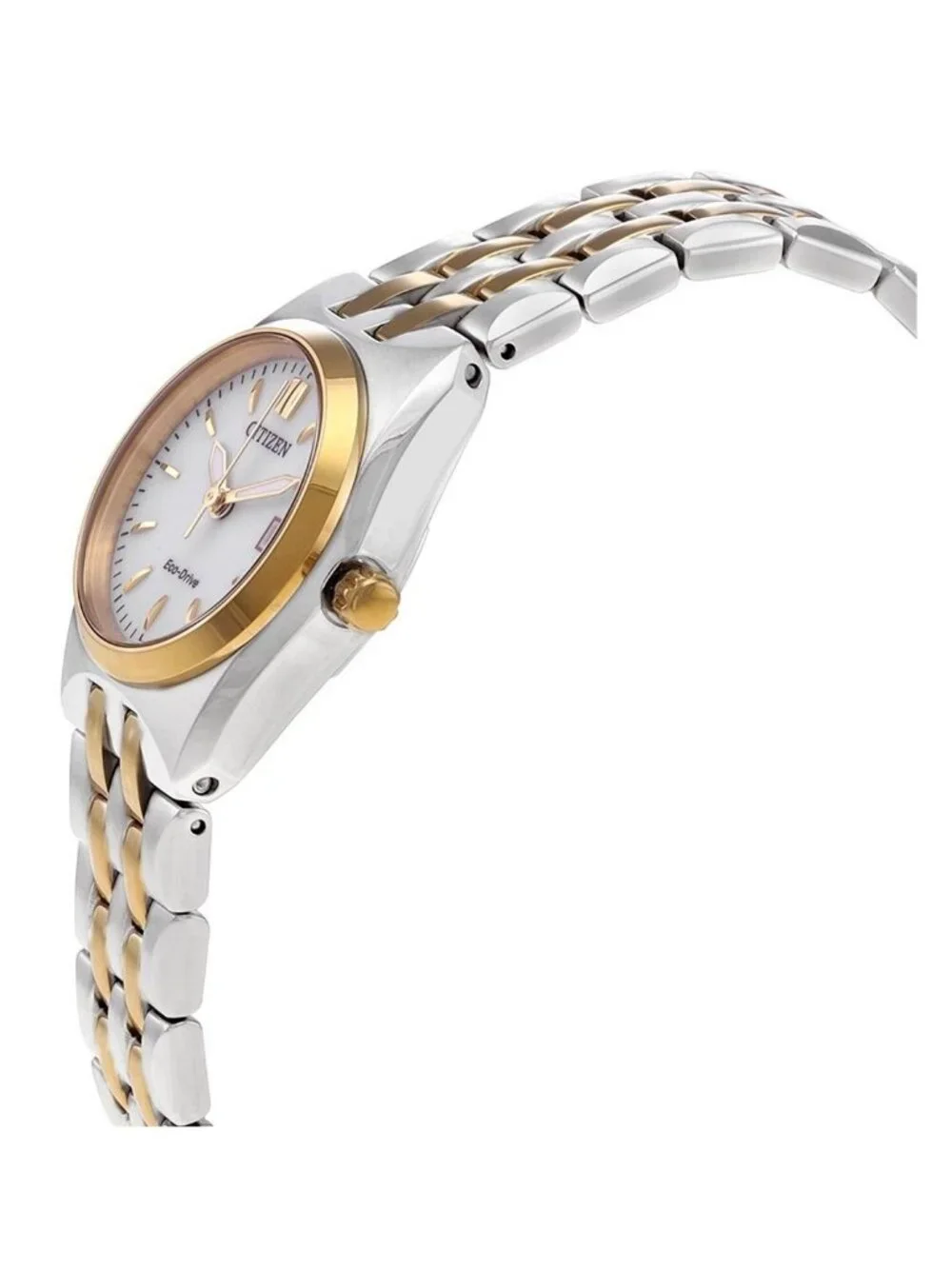 NWT Citizen Eco-Drive Corso Silver Dial Ladies Watch